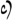 Time signature C)